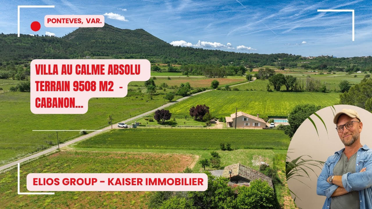 Villa et Cabanon à vendre au calme absolu !!!