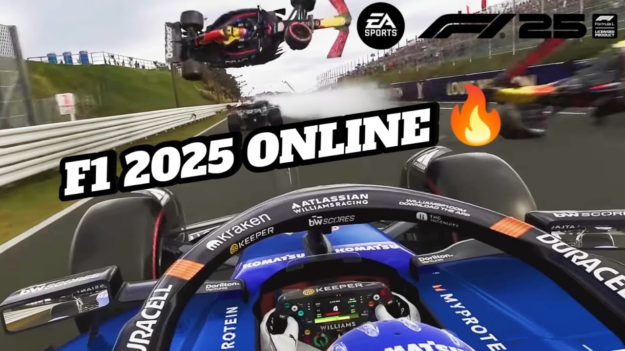 FORMULA 1 2025 - ONLINE COM VOCÊS!! (G29 RMS V2)