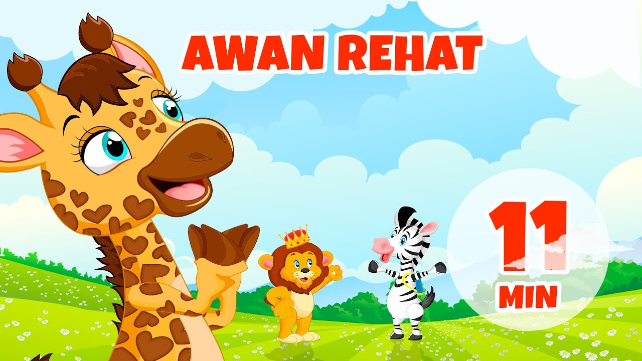 Awan Rehat - 11 min Giramille | Sajak Kanak-kanak dan Lagu Kanak-kanak