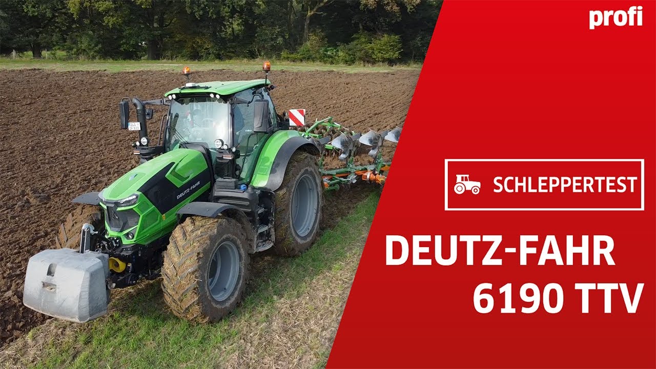 Was leistet das Claas-Getriebe im Deutz-Fahr!? | Deutz-Fahr 6190 TTV im Schleppertest