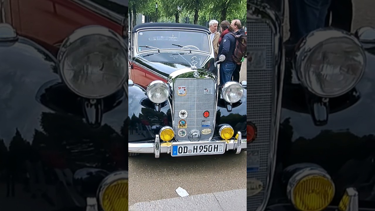 Oldtimer cars Mercedes, Ford and Alfa Romeo #oldtimer #cars #classical