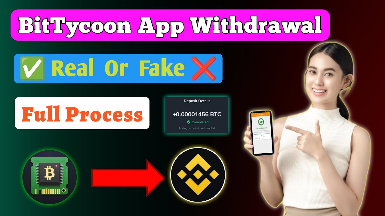 How to Withdraw BTC from BitTycoon | BitTycoon App se Bitcoin Kaise Withdraw kare | 2$ in one Hour