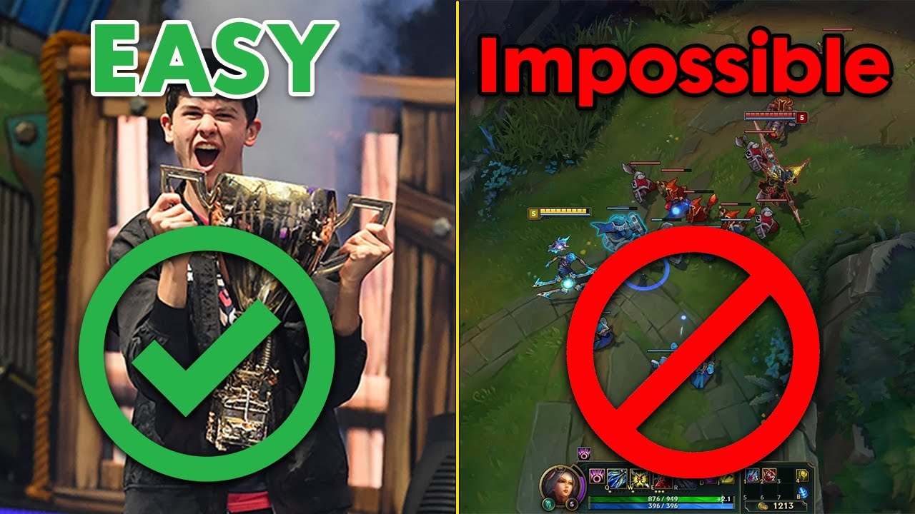 TOP 10 Hardest Games To Go Pro In