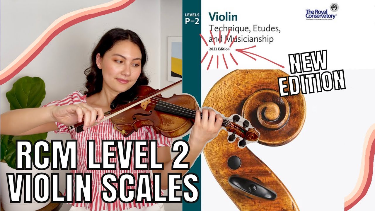 RCM Level 2 Violin Scales/Arpeggios | Jaclyn Kim