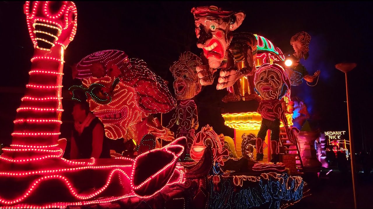 Lichtjesoptocht Ossendrecht (Ostrecht) 2025 4K