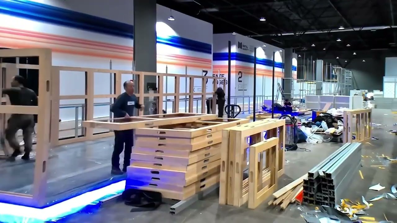 Выставка DIGITAL ALMATY 2025. Строительство выставки