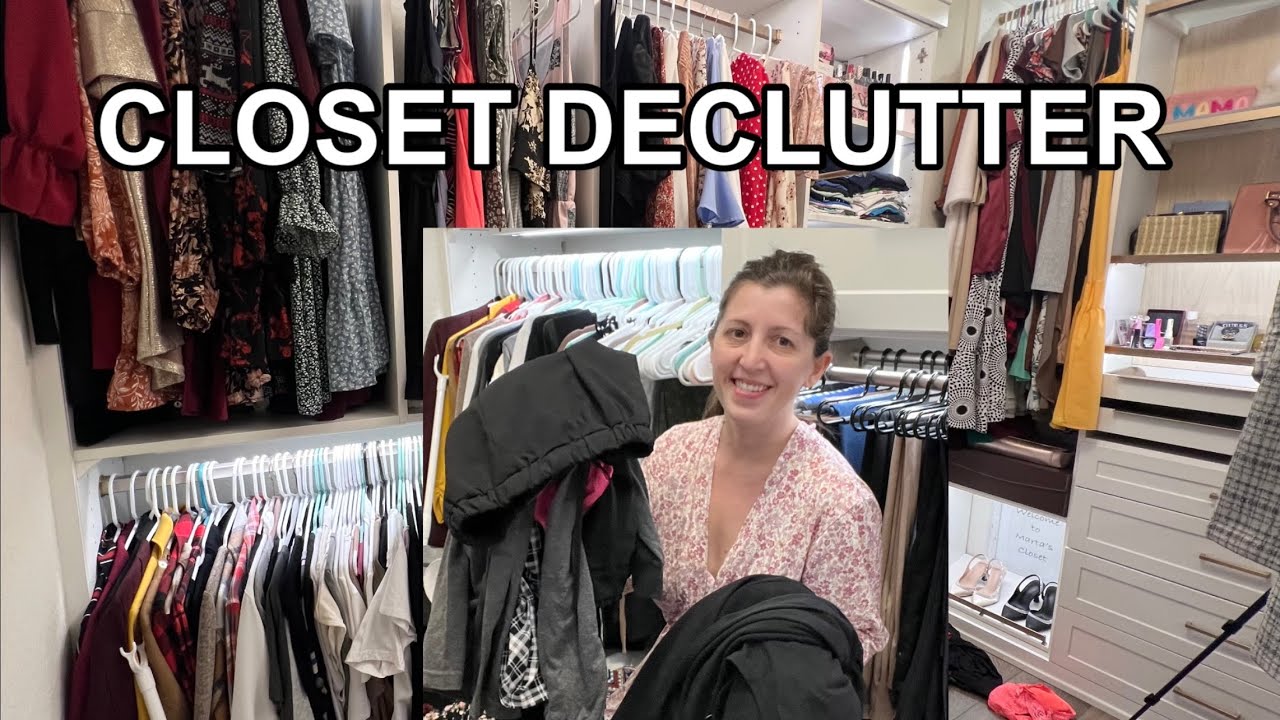 SREDJIVANJE GARDEROBERA - Stvari za donaciju / Walk-In Closet Declutter