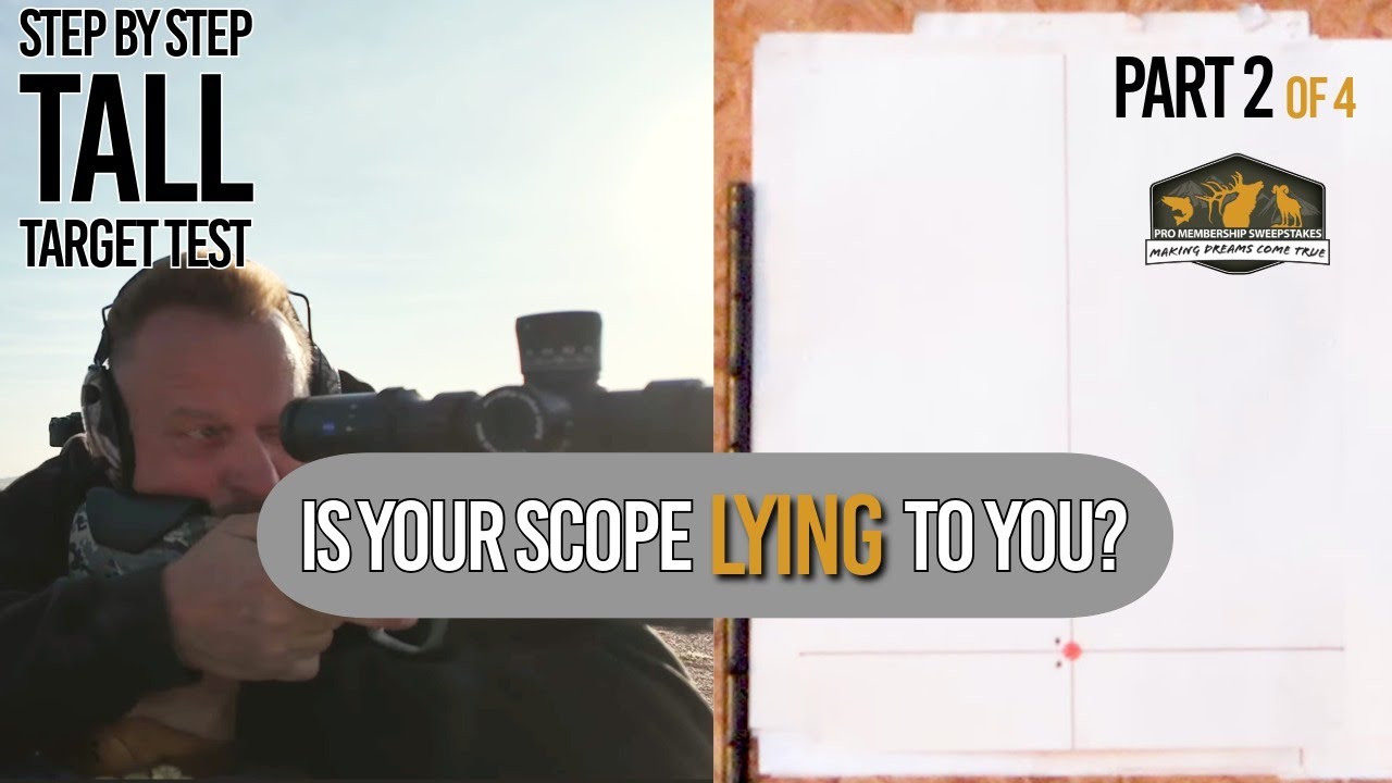 Does Your Scope Actually Track? | Tall Target Test Explained (Part 2 of 4)