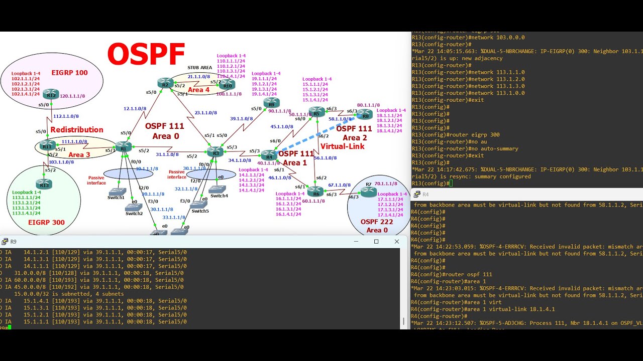 CCNA CCNP CCIE OPSF LAB