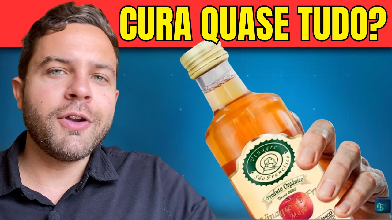 VINAGRE de MAÇÃ: BEBA TODOS os DIAS! (Médico Revela o Motivo)