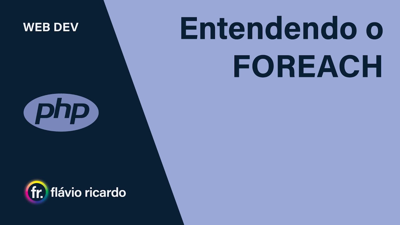 Entendendo e utilizando foreach em PHP