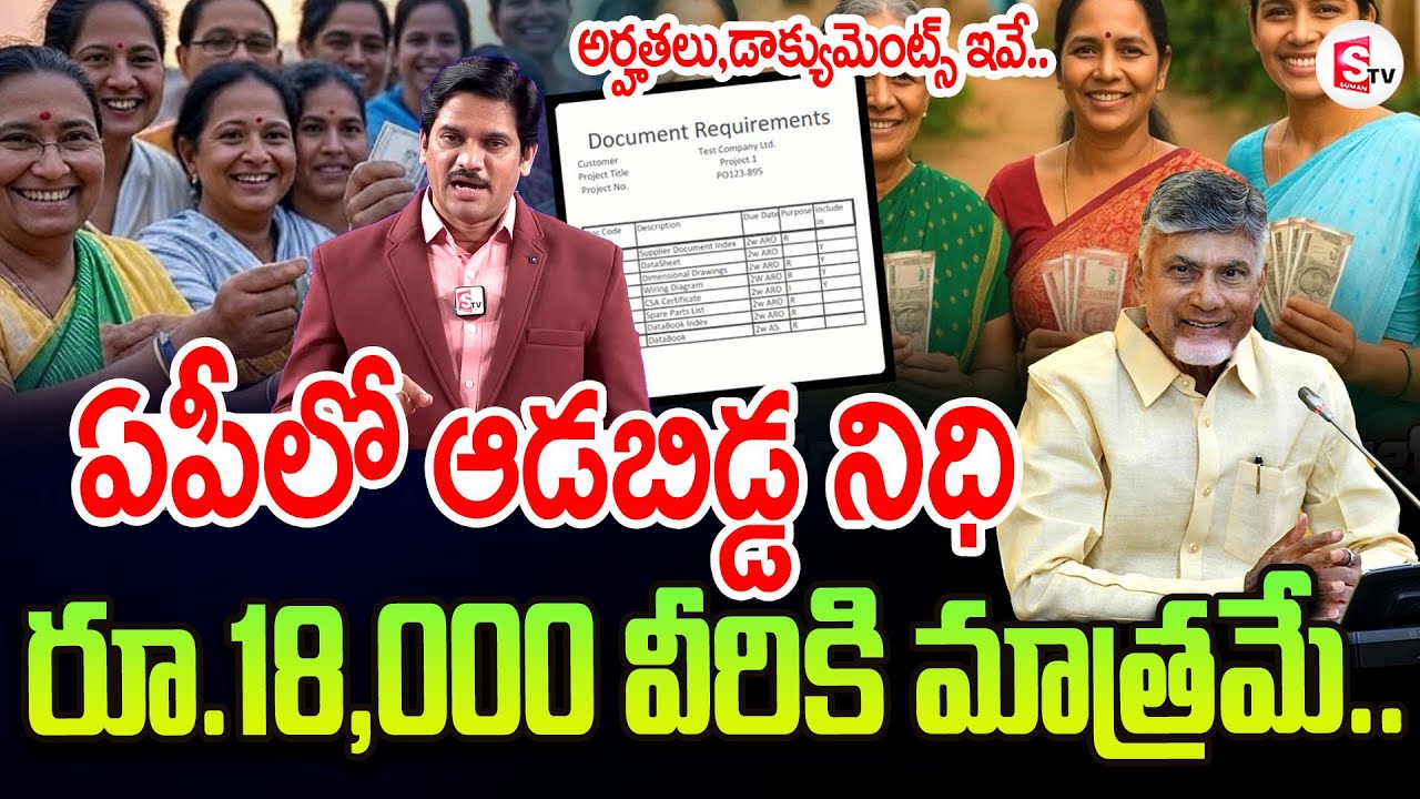 ఆడబిడ్డ నిధి | Aadabidda Nidhi Scheme In Telugu | Aadabidda Nidhi Scheme Apply Online | CBN #AP