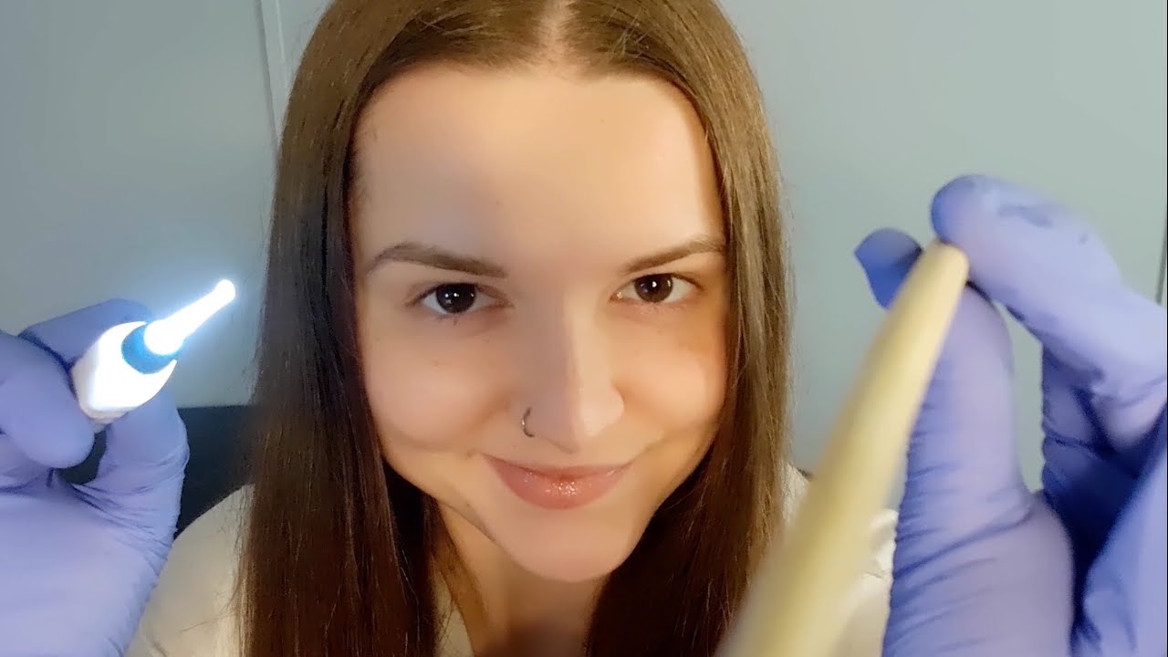 ASMR | Ear Nose & Throat Exam 👃 Soft Spoken Doctor Roleplay (You're Sick 🤒)
