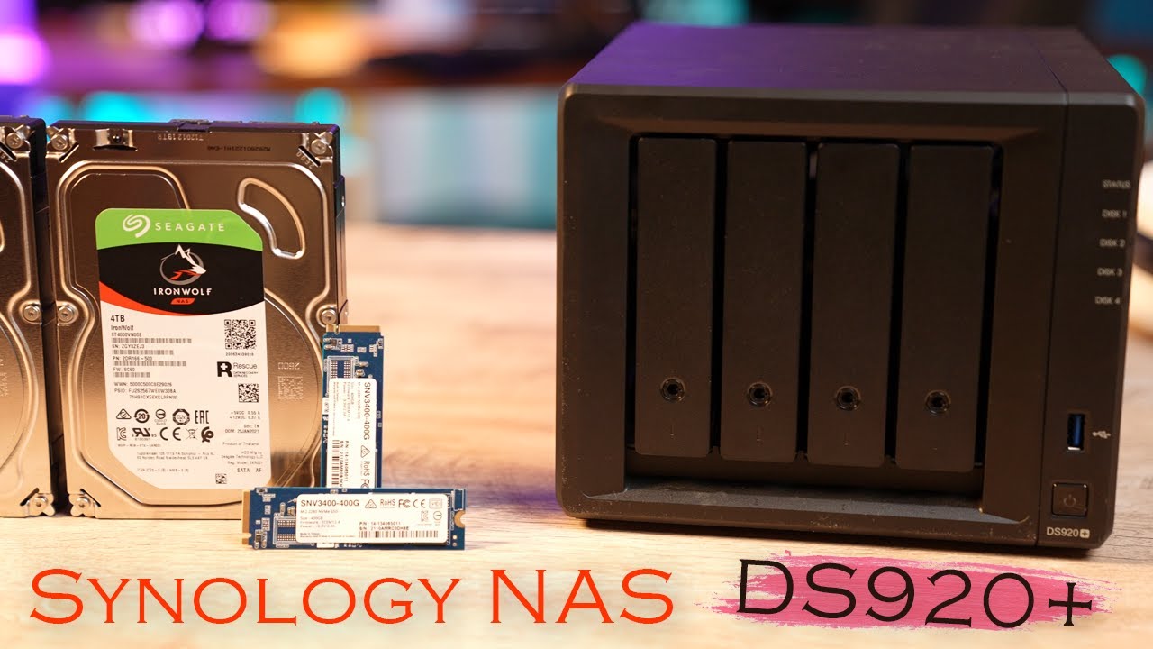 وداعا للتخزين على الهاردات الخارجية مع أول سيرفر اعمله وشرح Synology DS920+