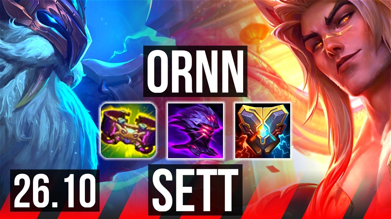ORNN vs SETT (TOP) | KR Master | 26.10