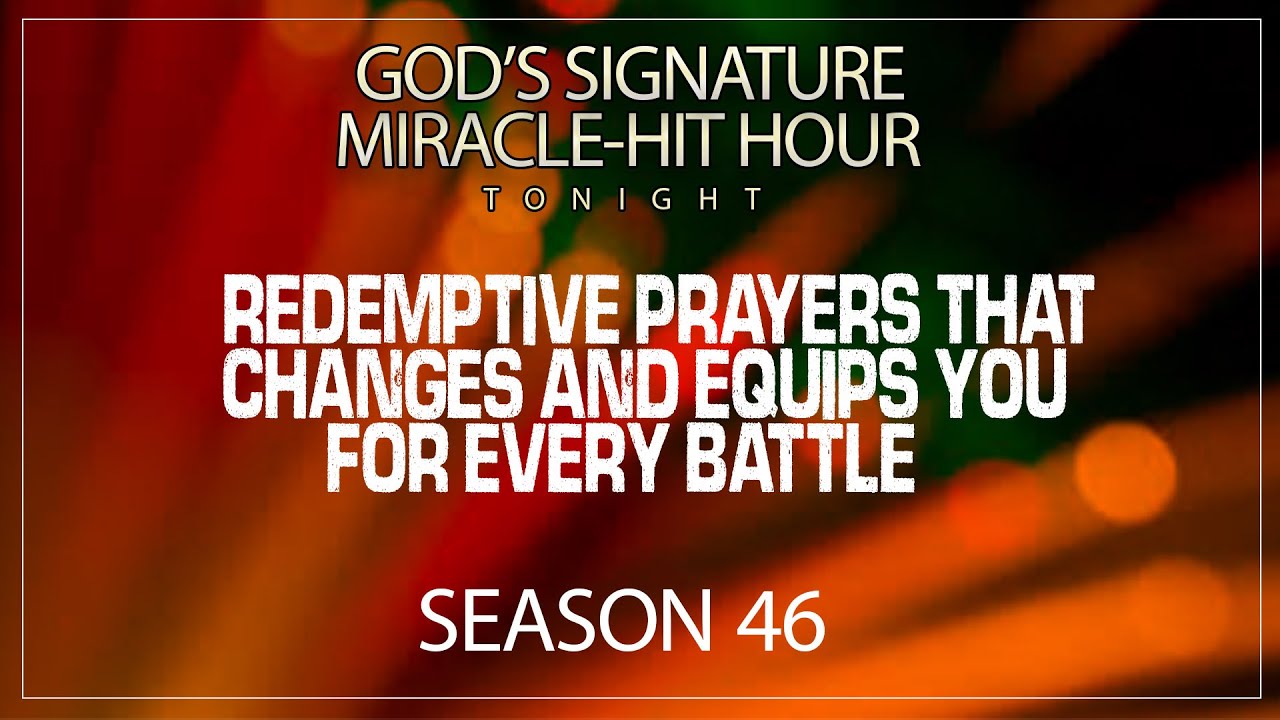 GOD'S REDEMPTIVE SIGNATURES FOR YOU PART 618 GSMH // 20th January 2026