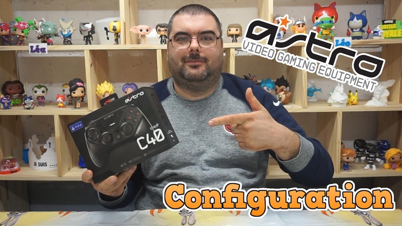 [FR] Configuration Manette Astro C40 TR pour PS4