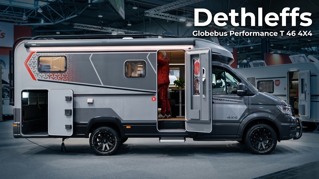 Dethleffs T 46 Globebus 4x4 – Off-Roading Meets Luxury: Is This the Future of Camping?
