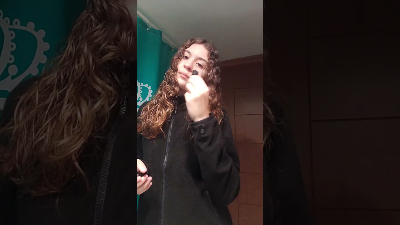 Cyrly hair routine