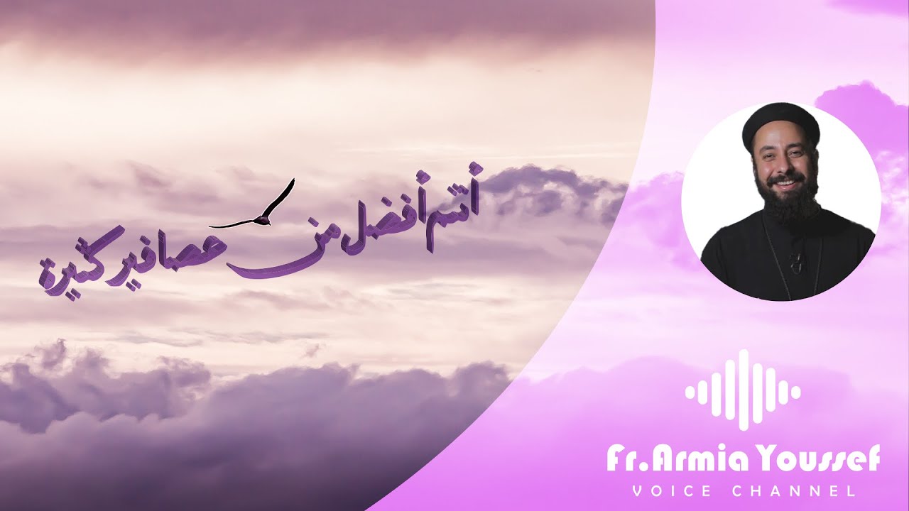 ابونا ارميا يوسف|| لا تخافوا - انتم افضل من عصافير كثيرة