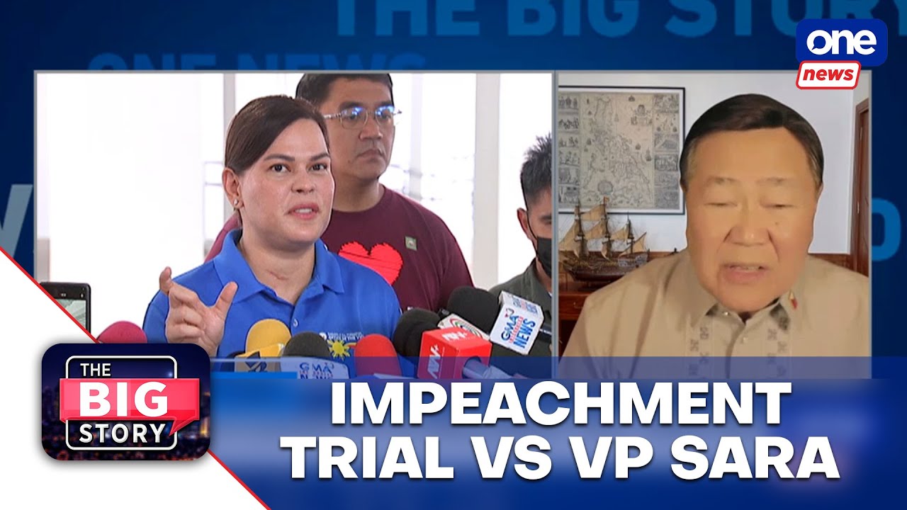 If VP Sara resigns, impeachment has to be dismissed: Carpio | The Big Story