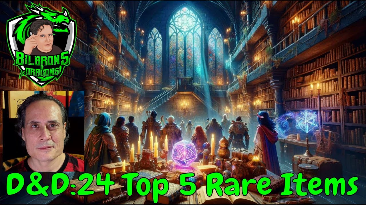 D&D 2024: обзор: 5 самых редких магических предметов