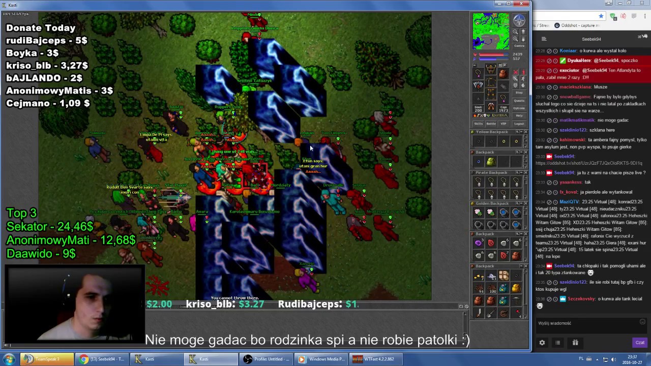 196 ek Beast pada od Warjat&oacute;w na open battle [TOP LVL KASTERIA.PL DEAD]