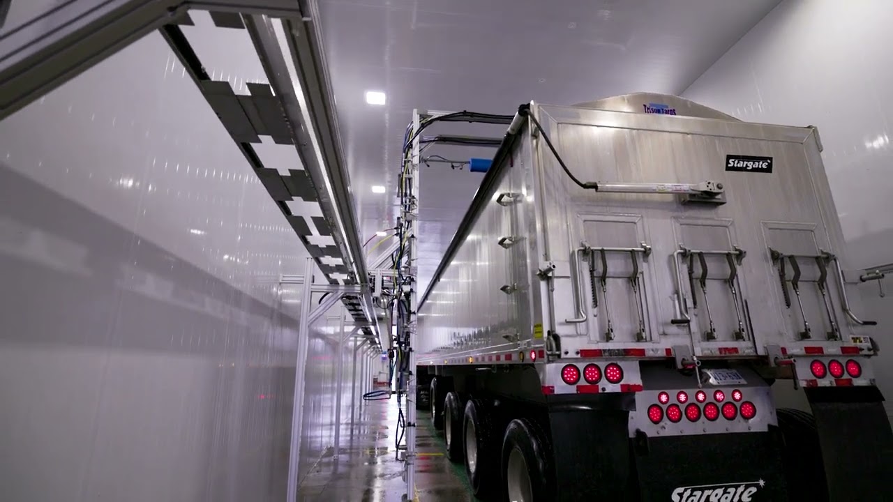 ScanMax 100% Remote Touchless Automated Truck Wash System by AutoWash Solutions Inc