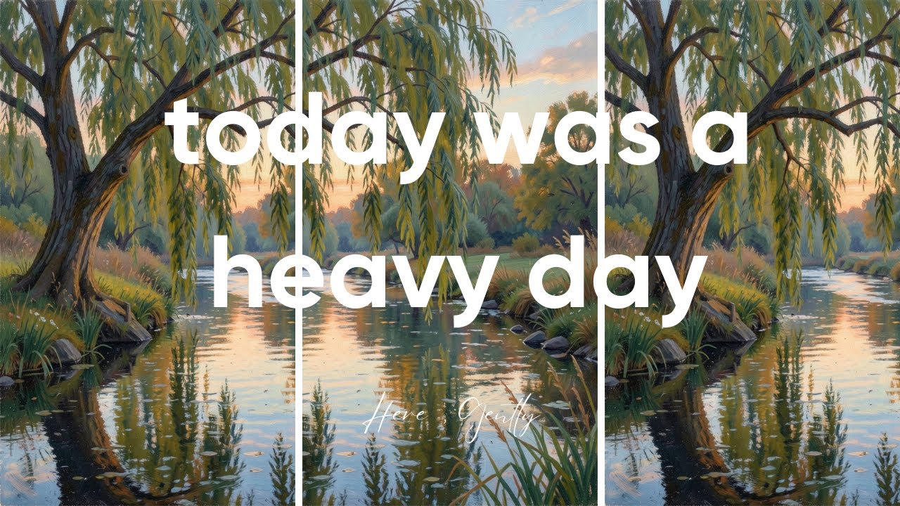 For the Days That Feel Heavy | Soft Piano & Quiet Comfort