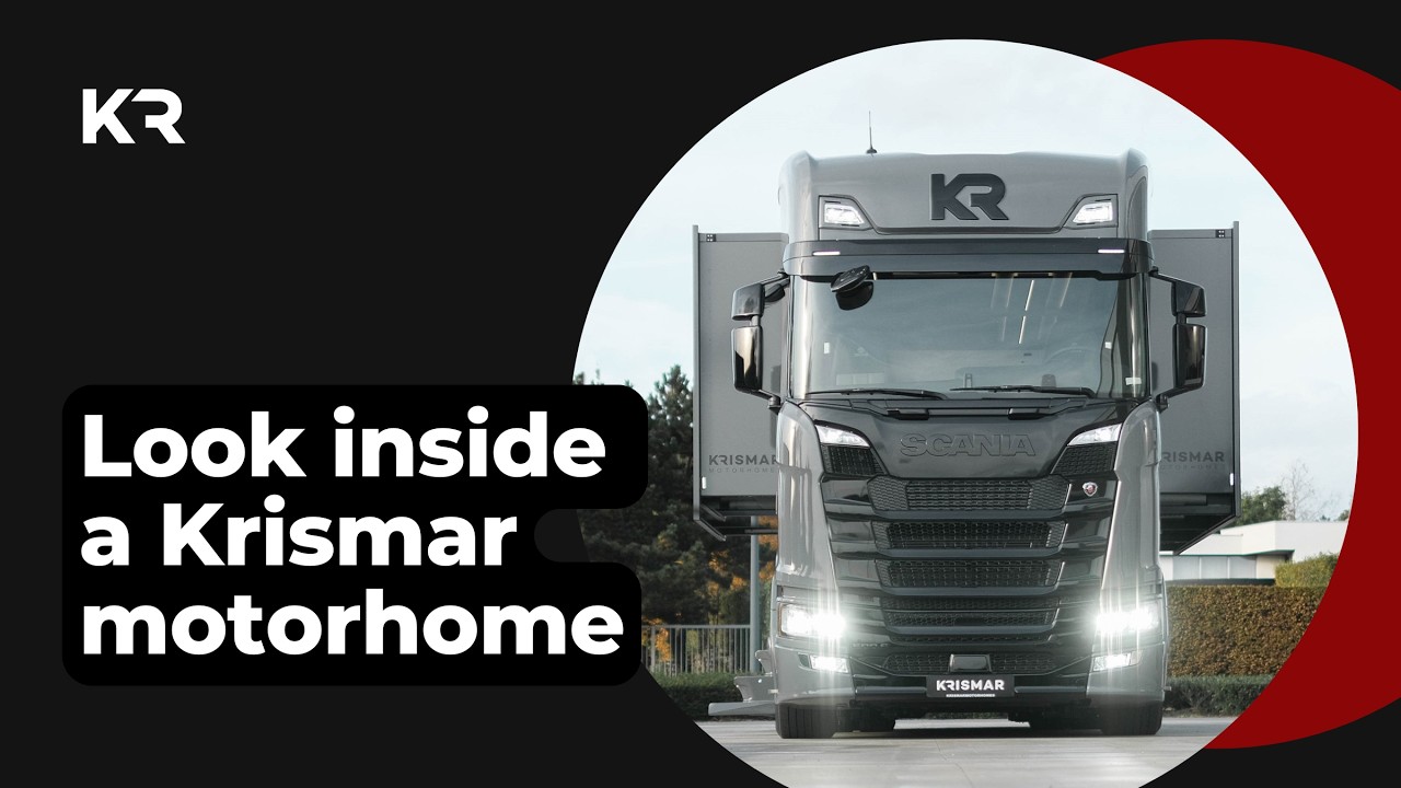 A luxury custom-built motorhome