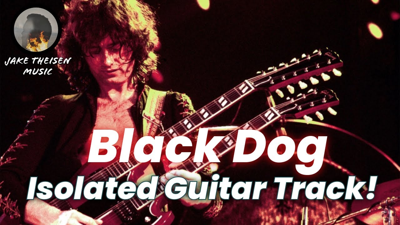 Jimmy Page - Black Dog ISOLATED Guitar Track