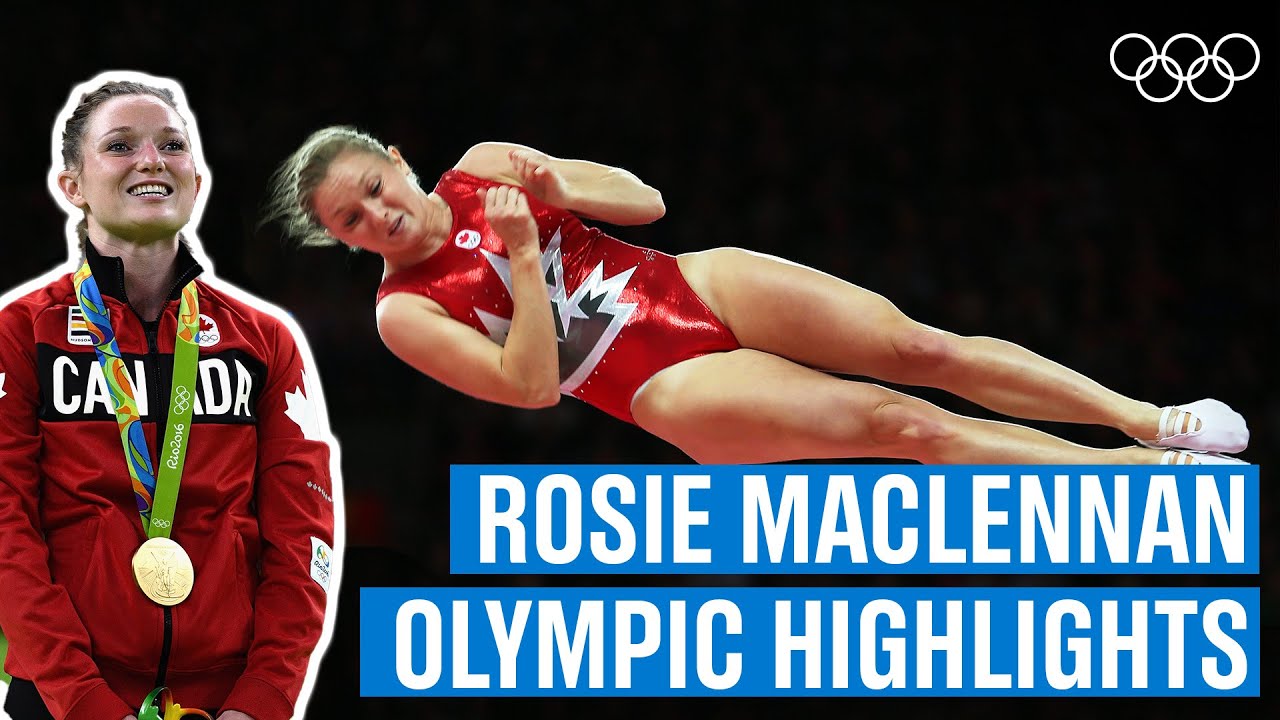 The best of Rosie MacLennan at the Oympics! 🇨🇦 | Athlete Highlights