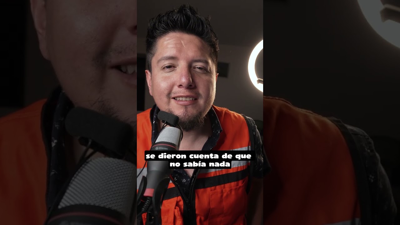 En mis primeros trabajos tuve miedo, de no saber si estaba listo y ¿como saber si estas listo?
