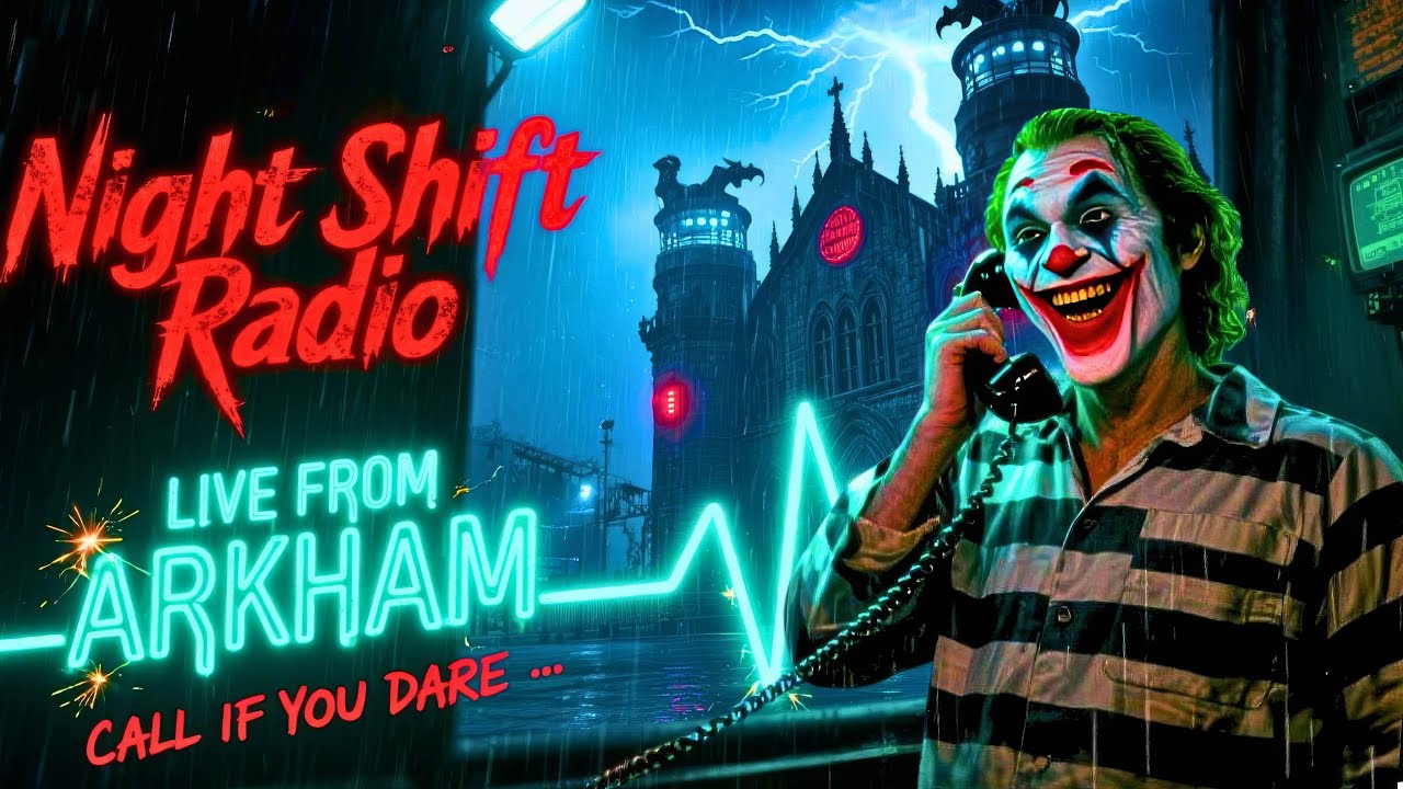 Live From Arkham Asylum (PT 2): Batman Call-in Radio Show