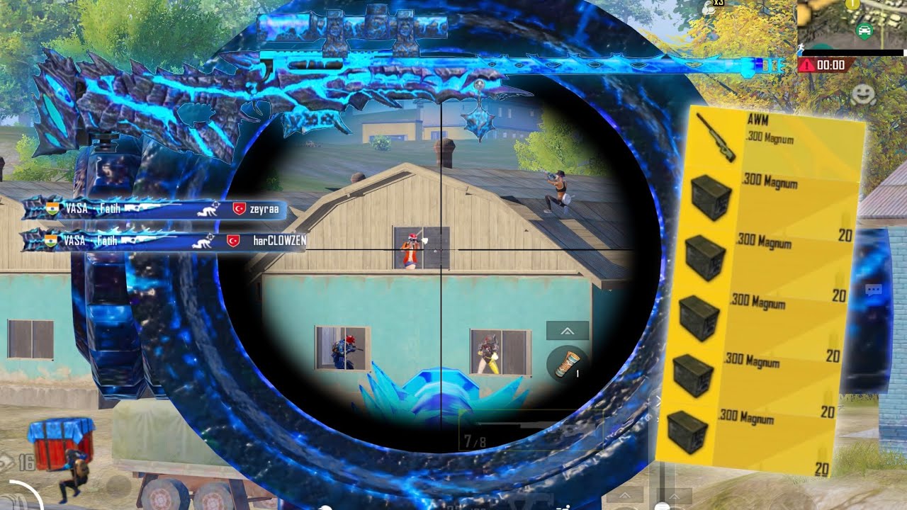 Omg!!😍 REALLY MY BEST SNIPER GAMEPLAY🔥 PUBG Mobile - BGMI