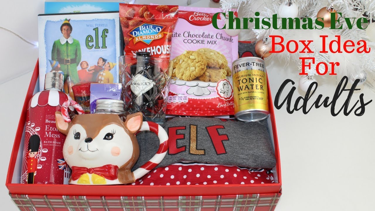 Adult Christmas Eve Box Idea UK - Simple and Affordable