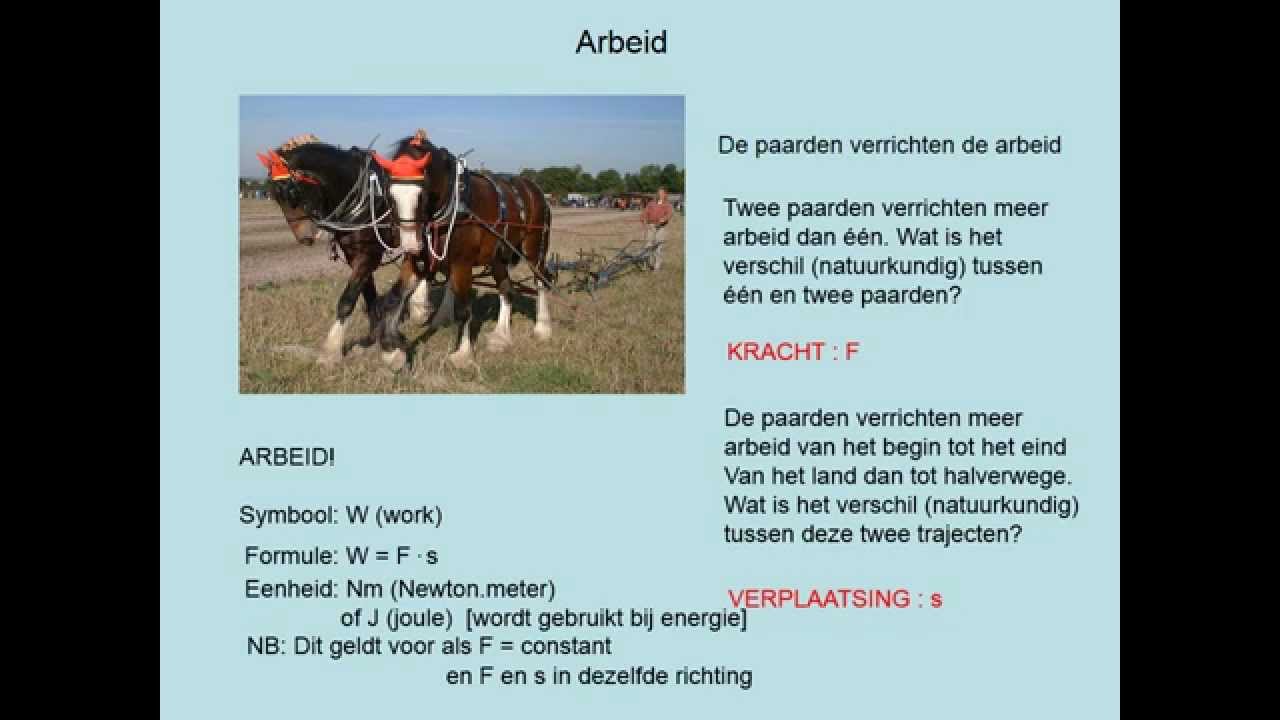Arbeid (vwo)