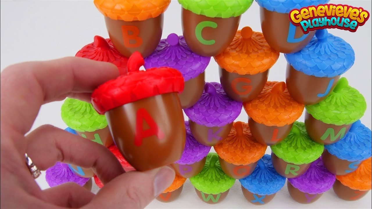 Learn ABCs with Surprise Toys for Toddlers!