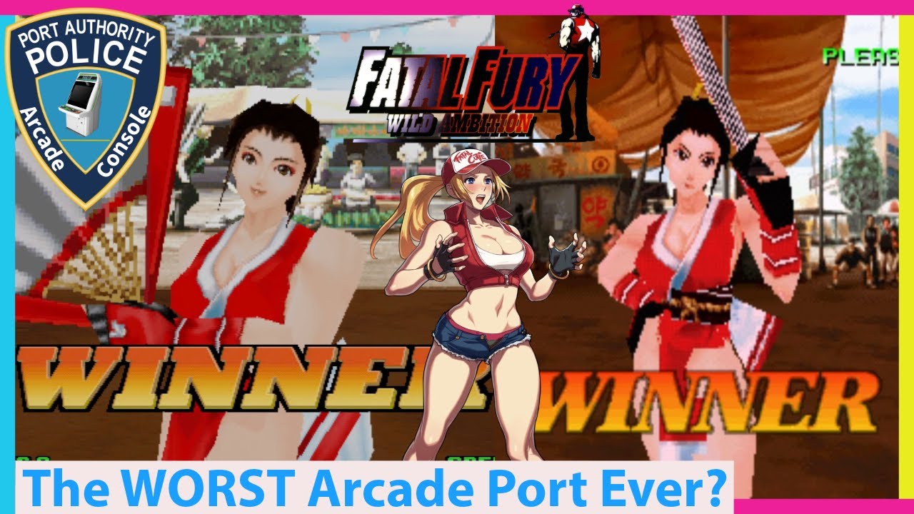 The Worst Arcade Port Ever? Fatal Fury: Wild Ambition on PS1