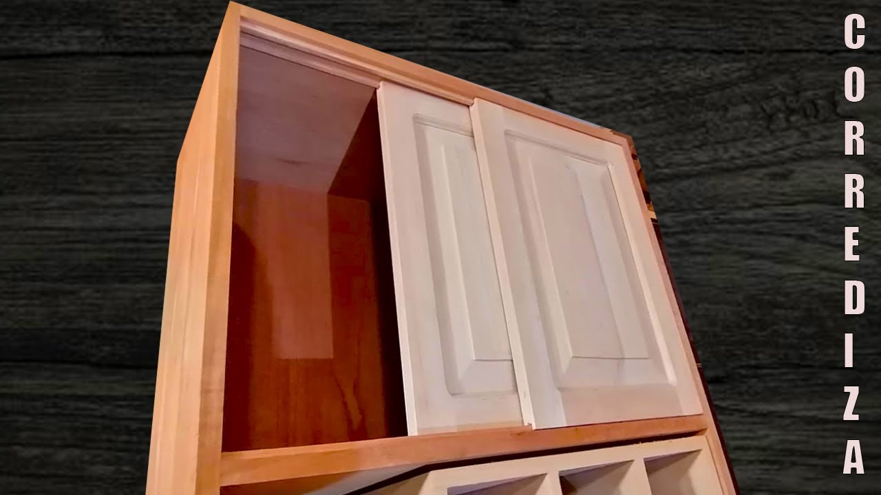 INSTALAR PUERTAS CORREDIZAS DE MADERA 100% ( Sin Gastar Mucho Money) 😎😎💲💱 Luis Lovon