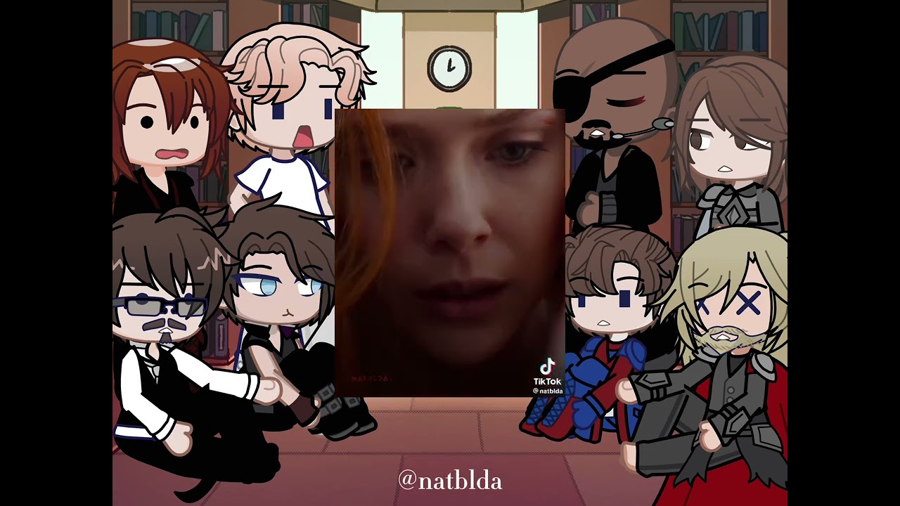 Avengers react to Wanda/Scarlett Witch pt1/2