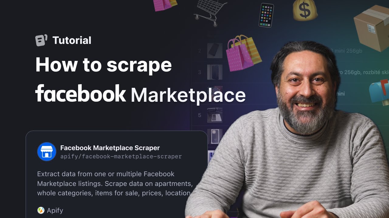 API Facebook Marketplace — сбор данных на основе МЕСТОПОЛОЖЕНИЯ, КАТЕГОРИИ и ПОИСКА