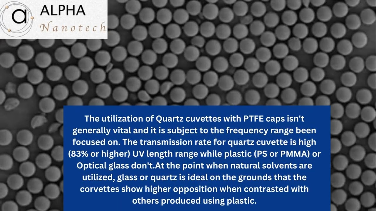 Quartz Cuvettes With PTFE Caps