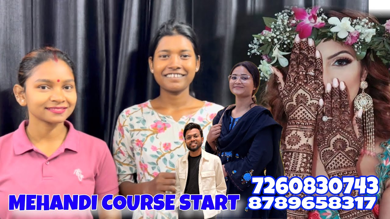 Mehandi Course Start🙂Parlour Wali Didi 