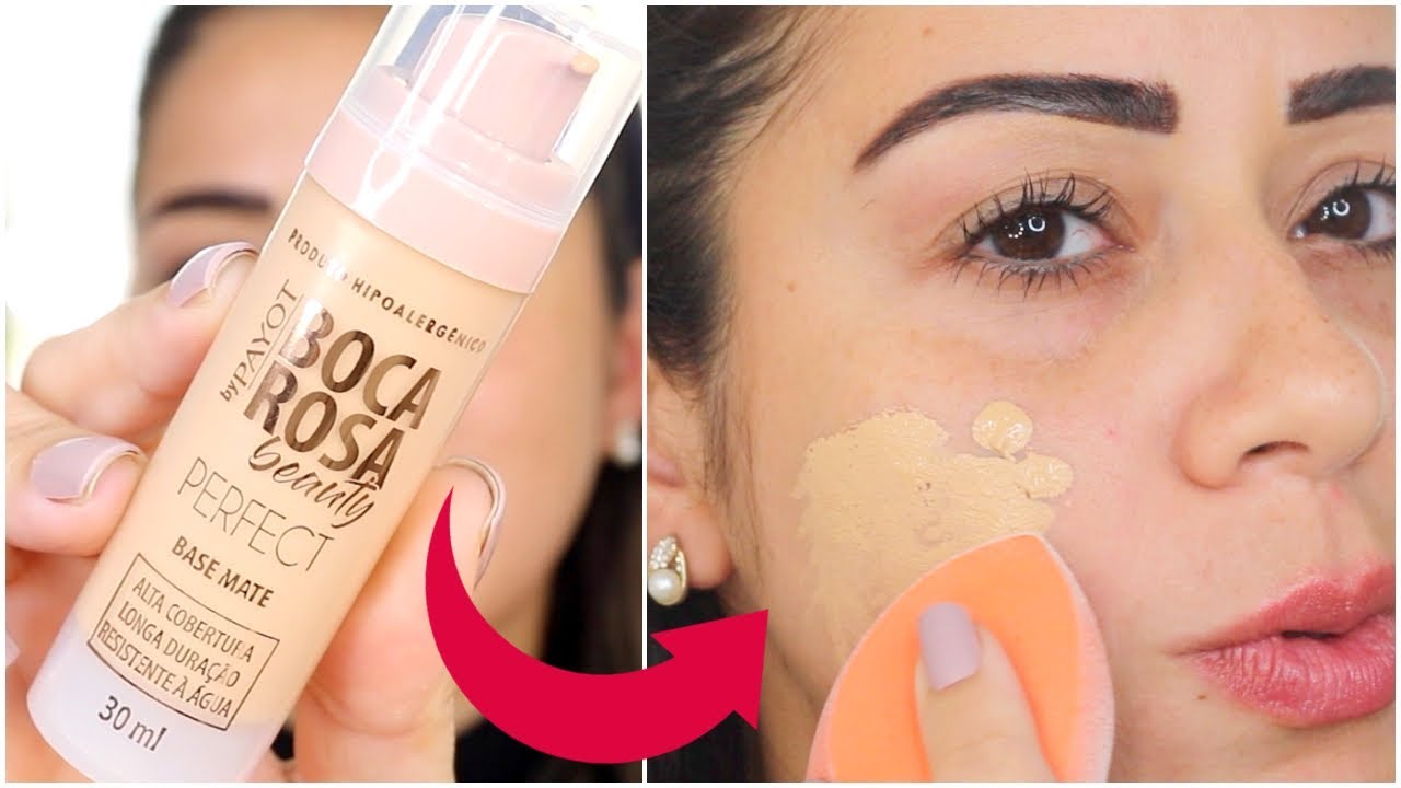 BASE E CORRETIVO BOCA ROSA BEAUTY | PRIMEIRAS IMPRESSÕES