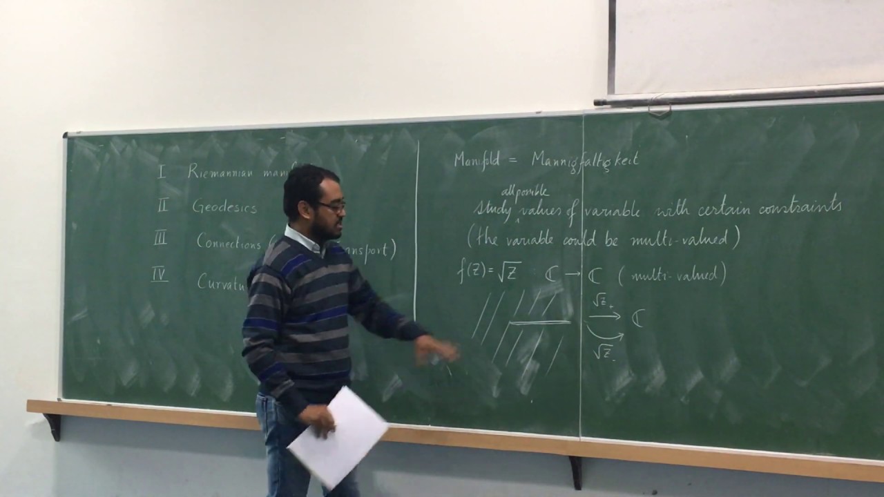 Lecture 1: Riemannian Geometry (Introduction to the Course and History)