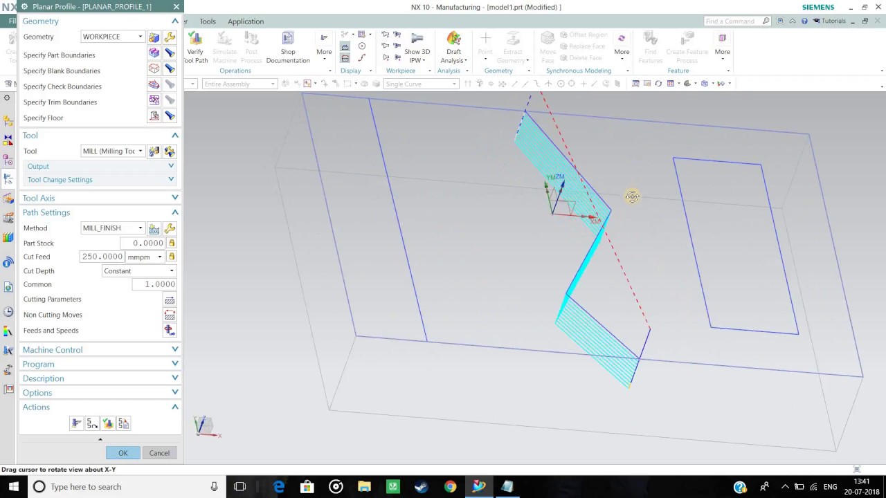 [UG NX] How to make a Line/Sketch Programme Tutorial in NX