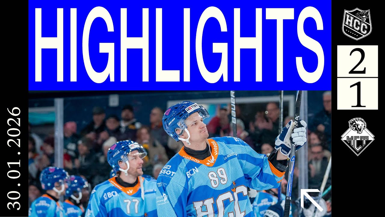 HC La Chaux-de-Fonds vs. EHC Thurgau | Highlights - 30 janvier, 2026
