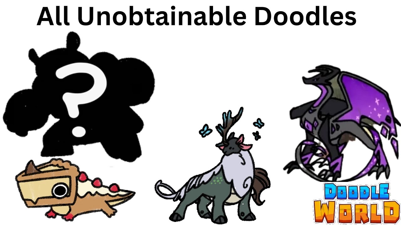 All Unobtainable Doodles (Doodle World)