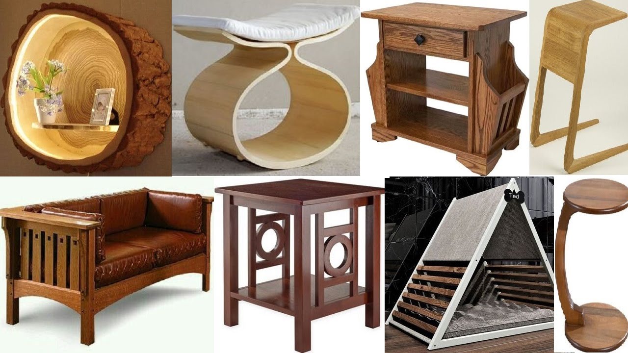 Weekend woodworking project ideas / Wood furniture ideas and wooden decorative pieces ideas